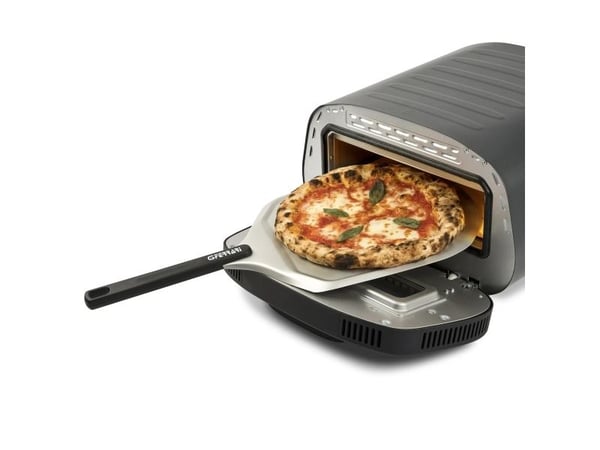 G3 Ferrari G10186, 1 pizza(er), Sort, Sølv, Rustfritt stål, 430 °C, Stein, 1700 W