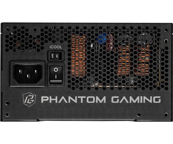 ASRock Phantom Gaming PG-1000G - Strømforsyning (intern) - ATX12V 3.1/ EPS12V - 80 PLUS Gold - Cybenetics Platinum - 1000 watt