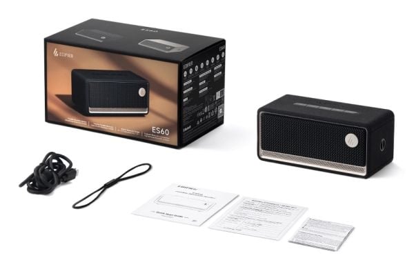 Edifier ES60 TCODE schwarz Bluetooth detaljhandel
