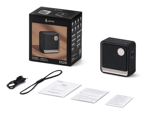Edifier ES20, Neodym, 4,3 cm, 6 W, 93 - 19000 Hz, 85 dB, Trådløs