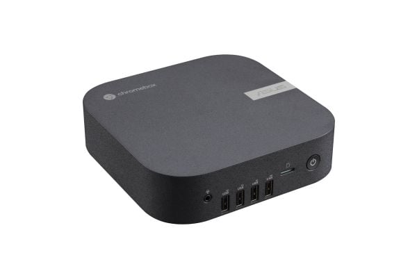 ASUS Chromebox 5a S3006UNA - Mini-PC 1 x Core i3 i3-1315U / inntil 4.5 GHz - RAM 8 GB - SSD 128 GB - NVMe - UHD Graphics - Gigabit Ethernet, IEEE 8...
