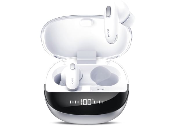 Radiopaq Mixx StreamBuds Mini Charge 2, True Wireless Stereo (TWS), Samtal/musik, Headset, Vit