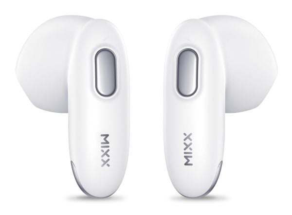 Radiopaq Mixx StreamBuds Hybrid Charge 2, True Wireless Stereo (TWS), Samtal/musik, Headset, Vit