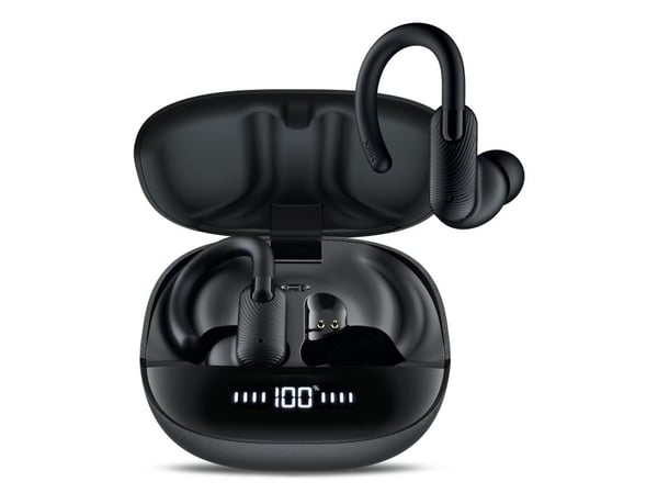Radiopaq Mixx StreamBuds Sports Charge 2, True Wireless Stereo (TWS), Samtal/musik/sport/vardag, Headset, Svart