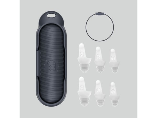 Radiopaq Mixx Assistive Audio Sleep, gjenbrukbar ørepropp, Søvn, I ørene, Hvit