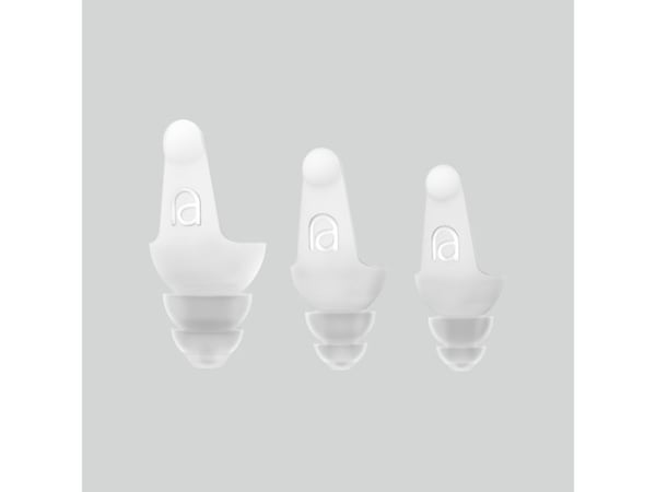 Radiopaq Mixx Assistive Audio Sleep, gjenbrukbar ørepropp, Søvn, I ørene, Hvit