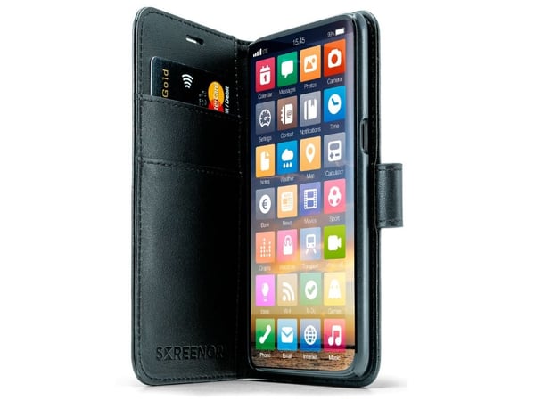 Screenor SMART, Tegnebogsetui, Samsung, Galaxy S25 Edge, 17 cm (6.7"), Lajittelu