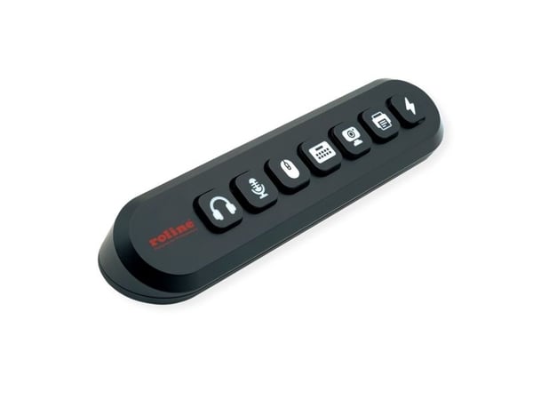 ROLINE USB3.2 Gen1 Hub 7x USB-A utskiftbare knapper (14.02.5063)
