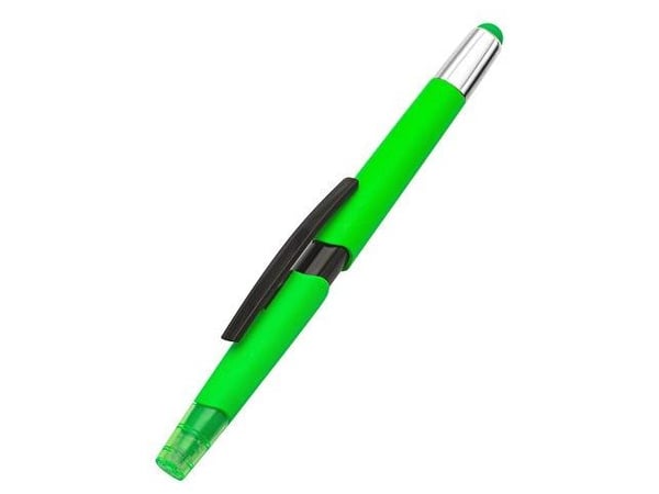 WEDO stylus penn 3-i-1 NEON, 24 skjermer berøringspenn, kulepenn og highlighter i ett, sortert i - 24 deler (261 61099)
