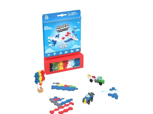 Plus-Plus Activity Pad – Transportation