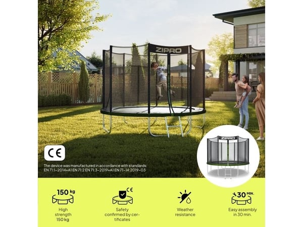 Jump Pro med utvendig nett 10FT 312cm
