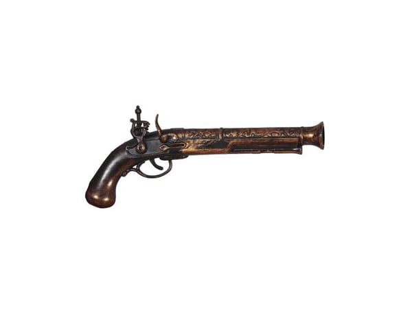 Piratpistol, 28 cm