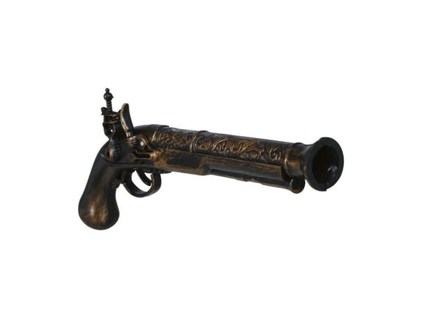 Piratpistol, 28 cm