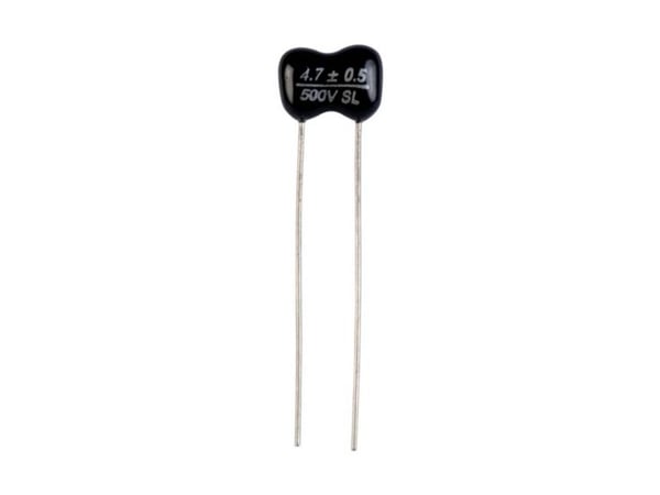 Suntan TS23002H4R7D3B000R Keramisk kondensator 4,7 pF 500 V 10 %, 6 x 12 mm, 1 stk