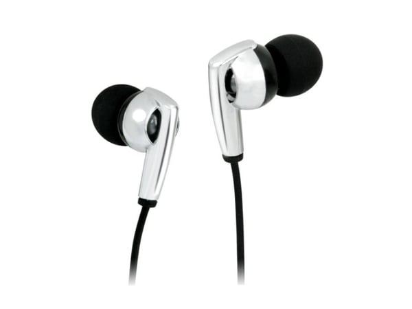 ARCTIC E461-BM, Koblet med ledninger (ikke trådløs), 17 - 26000 Hz, Samtaler/musikk, 14 g, Hodesett, Sort, Sølv