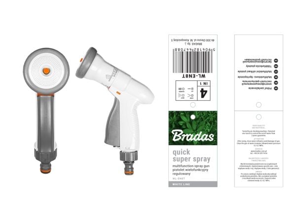 Bradas WL-EN8T, Spray nozzle, Drip irrigation system, Poland, 1 pc(s)
