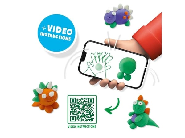 SES Creative SES FunDo Dough Dough Dinosaurs 00812 08123
