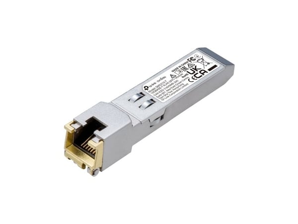 TP-Link TL-SM5310-T, Koppar, 10300 Mbit/s, RJ-45, 100 m, 10 Gigabit Ethernet, IEEE 802.3, IEEE 802.3ab, IEEE 802.3an, IEEE 802.3bz