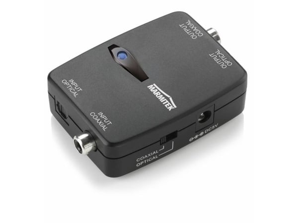 Marmitek Connect TC22 - Koaksial/optisk digitallydomformer