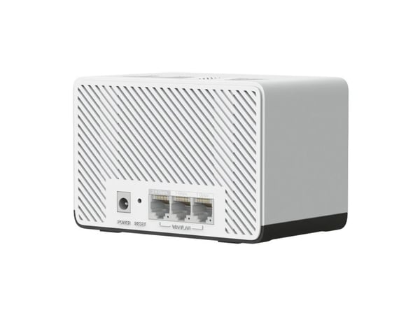 Mercusys HALO H27BE, Hvit, Innvendig lys, Mesh system, 30 dBmW, Dobbelbånd (2.4 GHz / 5 GHz), Wi-Fi 6 (802.11ax)