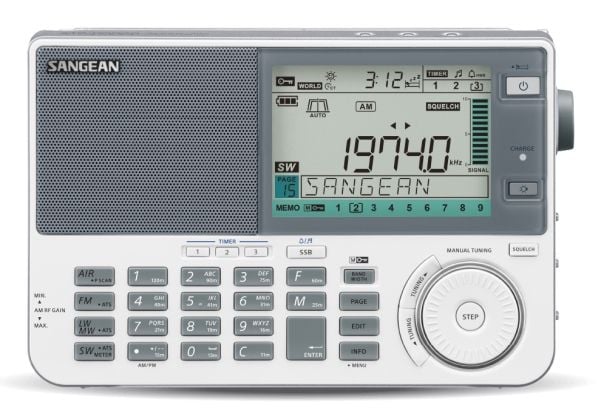 Sangean ATS-909 X2 pasaulinis radijas, baltas Sangean ATS-909 X2 pasaulinis radijas, baltas
