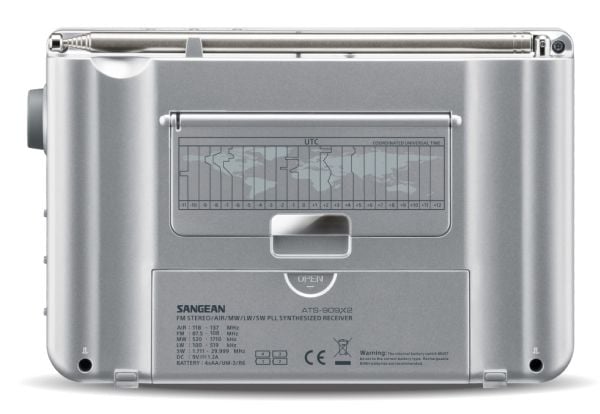 Sangean ATS-909 X2 pasaulinis radijas, baltas