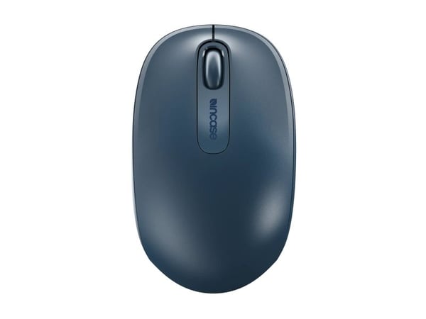 Incase Designed by Microsoft Wireless Mobile Mouse 1850, Ambidekstriøs, Optisk, RF kabel-fri, 1000 DPI, Blå