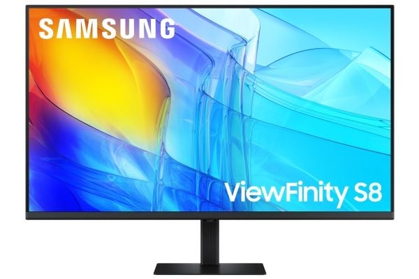 Samsung ViewFinity S8 S37D802EAU - S80D Series - LED-skjerm - 37" - 3840 x 2160 UHD @ 60 Hz - VA - 350 cd/m² - 3000:1 - HDR10 - 5 ms - HDMI, Displa...