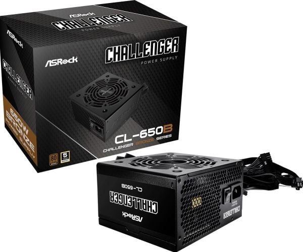 ASRock - Virtalähde - aktiivinen PFC