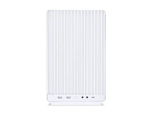 Lian Li A3-MATX - Mikro - micro ATX - ingen strømforsyning - hvit - USB/Audio/Mic