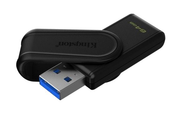 Kingston DataTraveler Exodia S - USB flash-enhet - 64 GB - USB 3.2 Gen 1