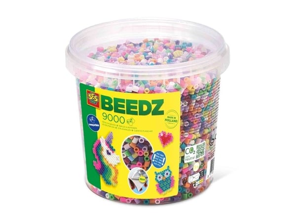 SES Creative Beedz 06322, Perler, 9000 stykker, Plast, Barn, Gutt/Jente, 400 mm
