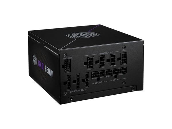 Cooler Master GXII 850W - Strømforsyning (intern) - ATX12V 3.1 - 80 PLUS Gold - AC 100-240 V - 850 watt - aktiv PFC - Europa