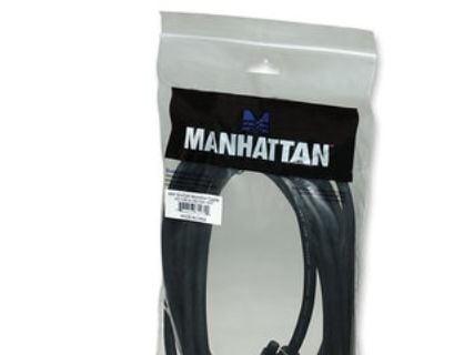 Manhattan 311731, 1,8 m, VGA (D-Sub), VGA (D-Sub), Hankjønn, Hankjønn, Svart