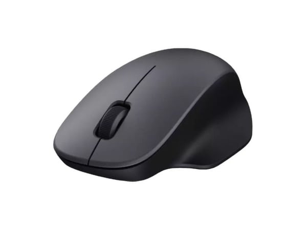 Xiaomi - Comfort Edition - mus - ergonomisk - 3 knapper - trådløs - 2.4 GHz - USB trådløs mottaker - svart