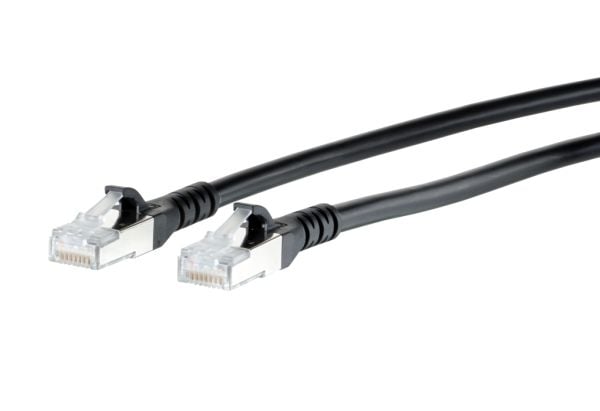Digitus METZ CONNECT patchkabel Cat.6A AWG 26 LSOH svart, 30 m