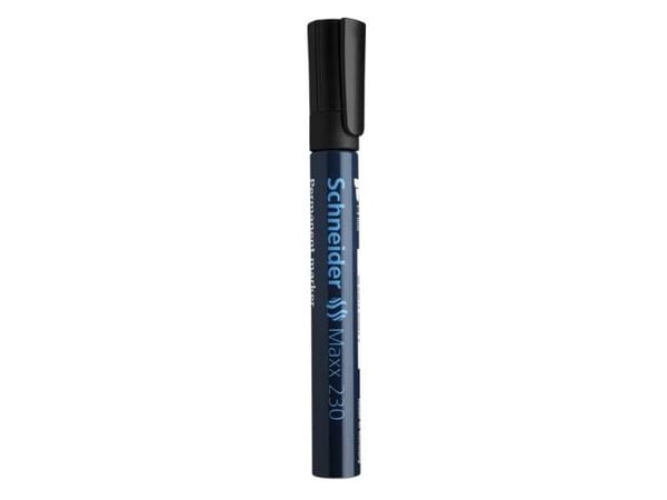 Schneider permanent markör 1,0 - 3,0 mm svart