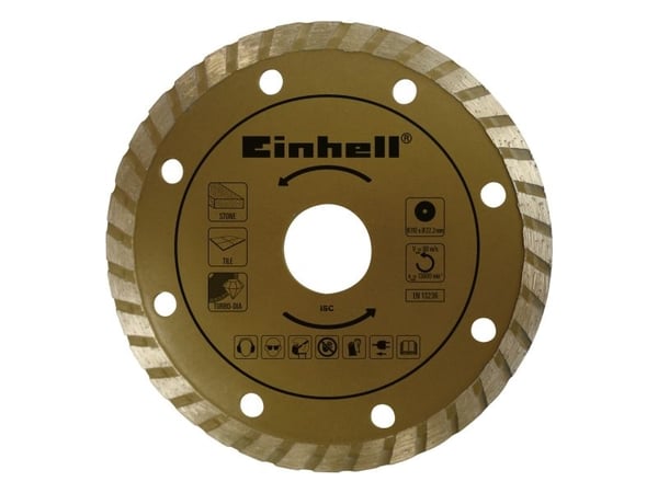 Einhell 4502016, Diamant-kappeskive (turbo-kant), TE-XC110, 11 cm, 1 stykker