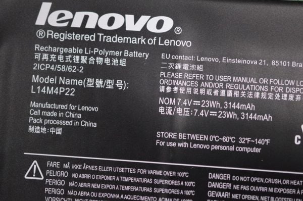 Lenovo - Batteri til bærbar PC - litiumpolymer - 4-cellers - 3144 mAh - for S21e-20 80M4
