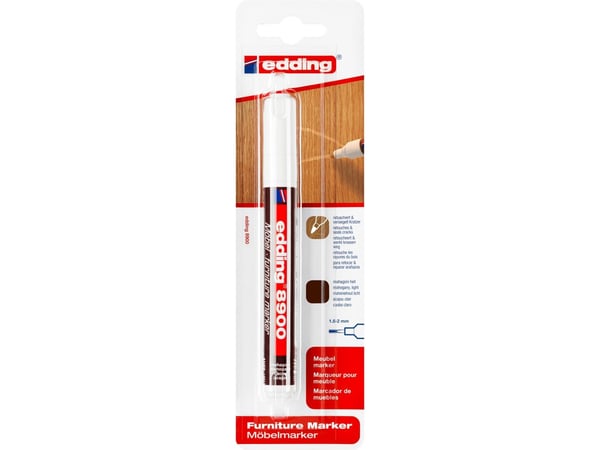 Edding 8900, Mahogny, Rund spiss, Plast, Tre/laminat, 1,5 mm, 2 mm