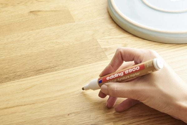 Edding 8900 Furniture Marker Eldar Wood - Møbelreparationspen