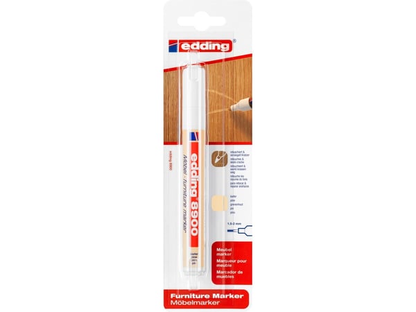 Edding 8900, Beige, Rund spiss, Plast, Tre/laminat, 1,5 mm, 2 mm