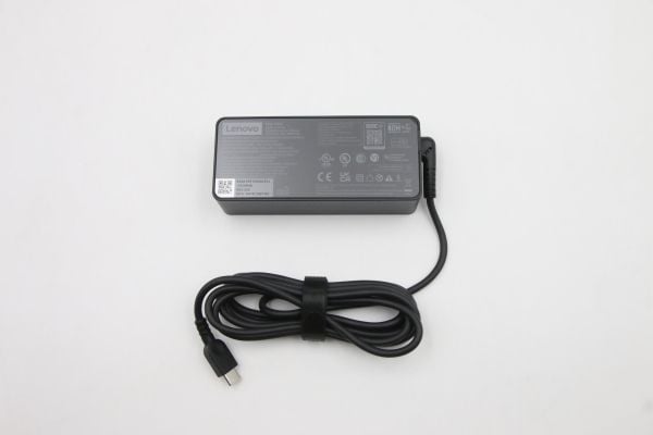 Chicony - USB-C-strømadapter - AC 100-240 V - 65 watt - svart - FRU - for 100e Chromebook Gen 3; 500w Gen 3; V14 G3 ABA; V14 G3 IAP; V15 G3 ABA; V1...