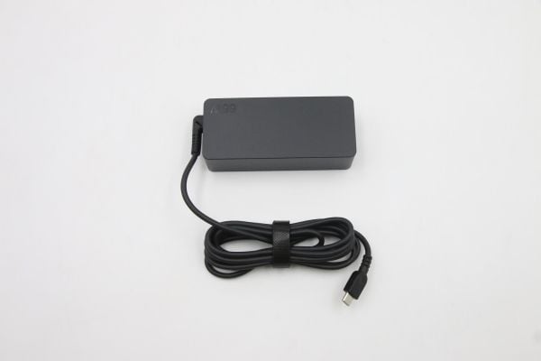 Chicony - USB-C-strømadapter - AC 100-240 V - 65 watt - svart - FRU - for 100e Chromebook Gen 3; 500w Gen 3; V14 G3 ABA; V14 G3 IAP; V15 G3 ABA; V1...