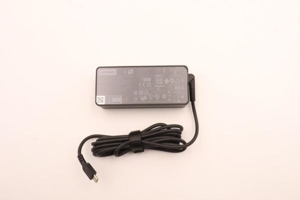 Lenovo - USB-C-strømadapter - AC 100-240 V - 65 watt - svart - FRU