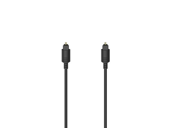 Hama 00305023, Toslink, Hankjønn, Toslink, Hankjønn, 1,5 m, Sort