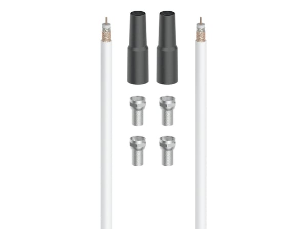 305146 SAT-tilkoblingssett digital 90dB 20m - kabel/adaptersett - digital/data (00305146)