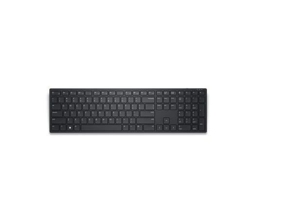 DELL KB500, Täysikokoinen (100 %), Langaton, Langaton RF, Plunger key switch, QWERTY, Musta