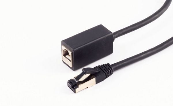shiverpeaks BS08-44045, 3 m, Cat8.1, F/FTP (FFTP), RJ-45, RJ-45, Sort