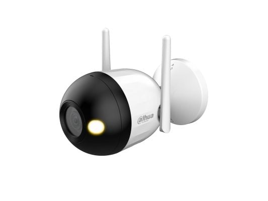 Dahua Technology F2C-LED, IP-sikkerhetskamera, Inne & Ute, Ledning & Trådløs, Tak/Vegg, Sort, Hvit, Kule (form)